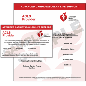 ACLS eCard